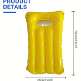 NNETM Inflatable PVC Body Board Thickened Portable Float