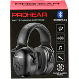 NNETM Wireless Noise-Canceling Ear Muffs – Bluetooth 5.0, Foldable Hearing Protection Headphones for Study, Work & Music