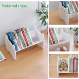 NNETM Desktop Bookshelf Lightweight Storage Organizer