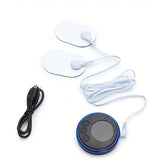 NNETM Portable EMS Pulse Massager – Rechargeable Full-Body Muscle Relaxation(Blue)