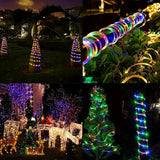 NNETM Twinkle Wonderland: Outdoor Christmas Solar Rope Lights