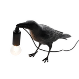 NNETM 1pc Gothic LED USB Crow Lamp - With Antique Metal Claw
