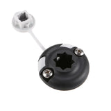 NNEOBA Durable Nylon Kayak Mount Base & Sea Rod Holder Accessory Kit