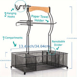 NNETM Ultimate Grill Caddy Organizer Condiment Holder
