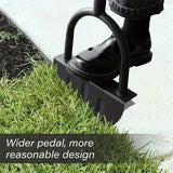 NNETM Full Steel Stand Up Garden Edger: Efficient Lawn Trimming with T Grip