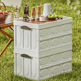 NNETM Outdoor Camping Storage Box Foldable Organizer