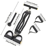 NNETM Multifunctional Foot Puller Fitness Resistance Set