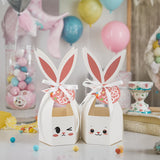 NNETM 12pcs Easter Bunny Ear Gift Boxes, Spring Party Favors