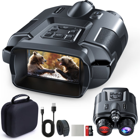 NNETM 4K Infrared Night Vision Goggles with Zoom