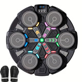 NNETM Smart Music Boxing Machine – Wall-Mounted Bluetooth Training Pad with Gloves