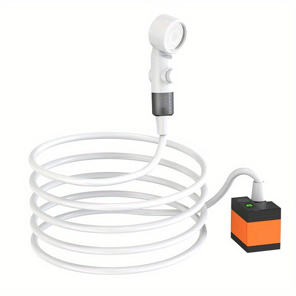 NNETM Portable Electric Shower with USB Rechargeable