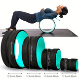 NNETM Back Stretching Yoga Wheel 4-Piece Set