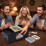 Automatic Card Shuffler for 2 Decks – Battery Powered