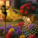 Solar Watering Can Fairy Light 36 LED Warm White