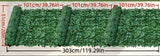 3pcs 3-Meter Artificial Evergreen Plant Wall