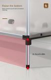 NNETM Say goodbye to dusty shoes with this convenient dustproof storage shelf