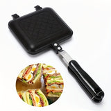 NNETM Double-Sided Grill Non-Stick Sandwich & Waffle Maker