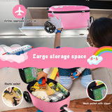 NNECW 2-IN-1 Kids Luggage with Wheels for  Kids Ages 5+