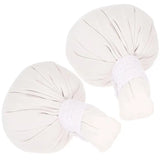 NNEOBA 2pcs Herbal Massage Pouches Spa Compress Balls White