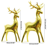 NNEOBA Christmas Elk Foil Balloons Party Decor (2pcs)