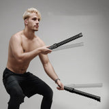 NNEOBA  2PCS Battle Rope Elastic Strength Training & Fitness Black