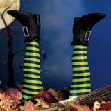 NNEOBA Halloween Evil Witch Legs Yard Stake