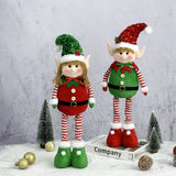 NNEOBA Christmas Hanging Leg Elf Doll Ornament