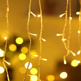 NNEOBA LED String Lights Christmas Curtain Fairy Garland