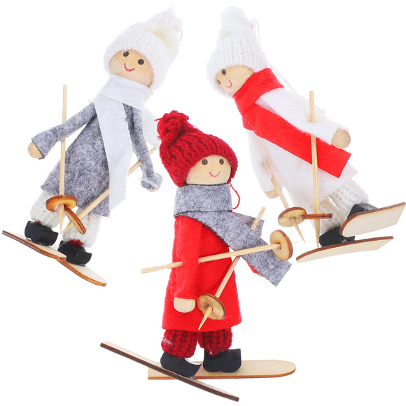 NNEOBA Christmas Snowman Ornament Set -  6pcs