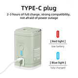 NNEOBA 3-in-1 Mini Wireless Air Compressor with Lights