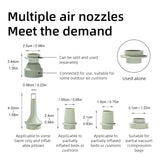 NNEOBA 3-in-1 Mini Wireless Air Compressor with Lights