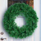 NNEOBA PVC Christmas Wreath for Home Decoration