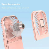 NNEOBA Rechargeable Neck Fan Handheld USB