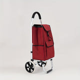 NNETM Foldable Rolling Cart with Bungee Cord