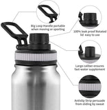 NNEOBA Water Bottle Stainless Steel Insulated (1000ML)