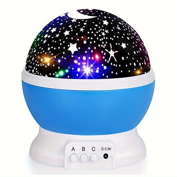 NNETM Rotating Starry Sky Projection Night Light