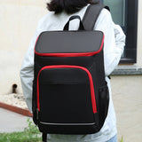 NNEOBA Leakproof Insulated Cooler Backpack for Camping Hiking (Red)