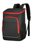 NNEOBA Leakproof Insulated Cooler Backpack for Camping Hiking (Red)