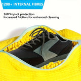 Shoe Washing Machine Bag with Soft Chenille Interior & Secure Zipper