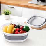 2-Piece Foldable Wash Basin Set