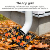 NNETM Flexible Rain Gutter Downspout Extension Kit