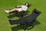 NNETM Adjustable Reclining Camping Chair – Portable Foldable Chair with Carry Bag