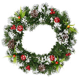 NNEOBA Christmas Wreath for Front Door Seasonal Decor