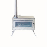 NNETM Camping Firewood Stainless Steel Stove Set