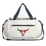 NNETM Oxford Duffel Bag Bull Logo Travel Gym