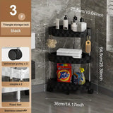 NNETM Organize your essentials neatly on this stylish bathroom floor storage rack