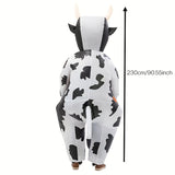 NNETM Inflatable Cow Costume for Halloween & Party Events