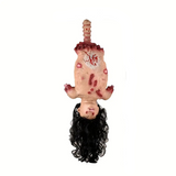 NNETM Hanging Doll - with Long Black Hair