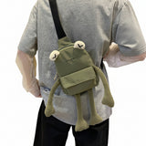 NNETM Mini Doll-Shaped Chest Bag