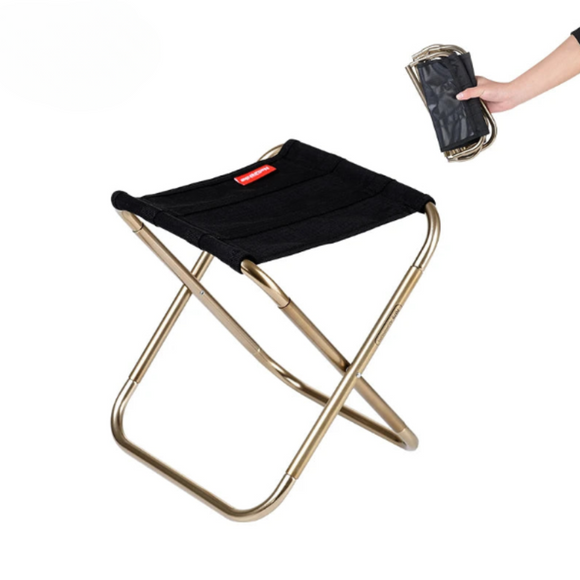 NNEOBA Mini Storage Fishing Chair - Outdoor Aluminium